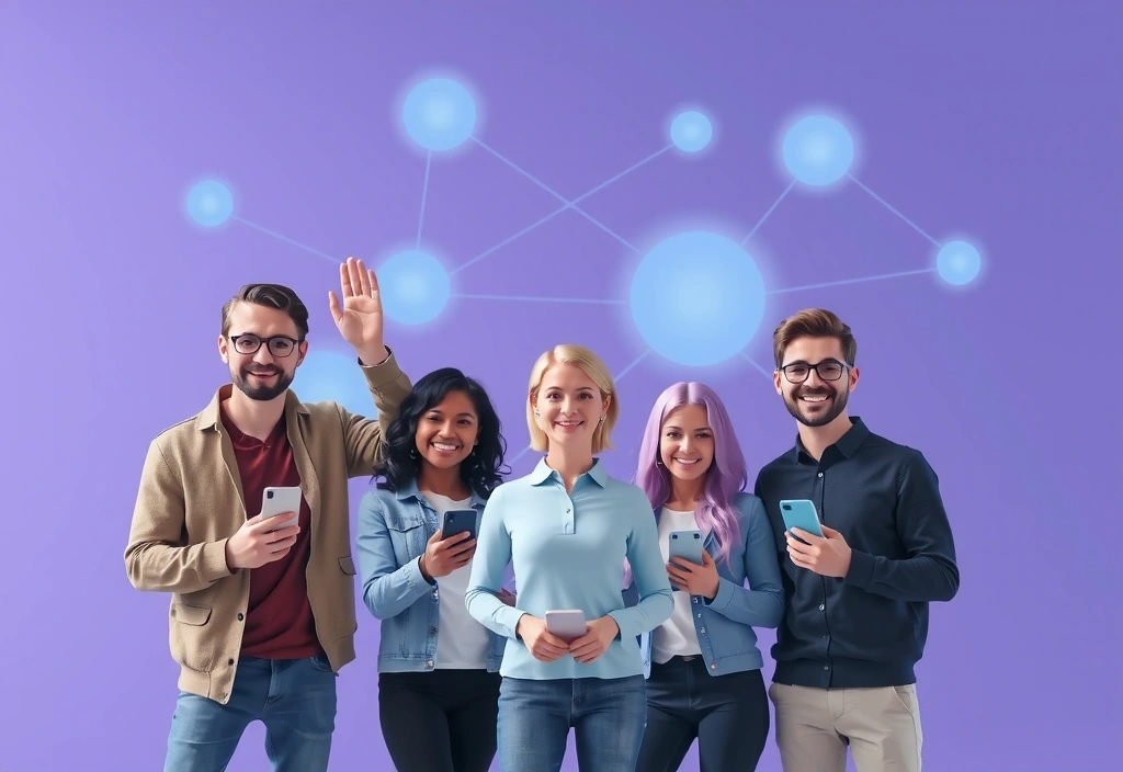 Community und Support Illustration